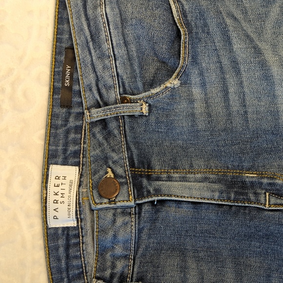 PARKER SMITH Skinny Denim Distressed Jeans Size 30 - Picture 8 of 10